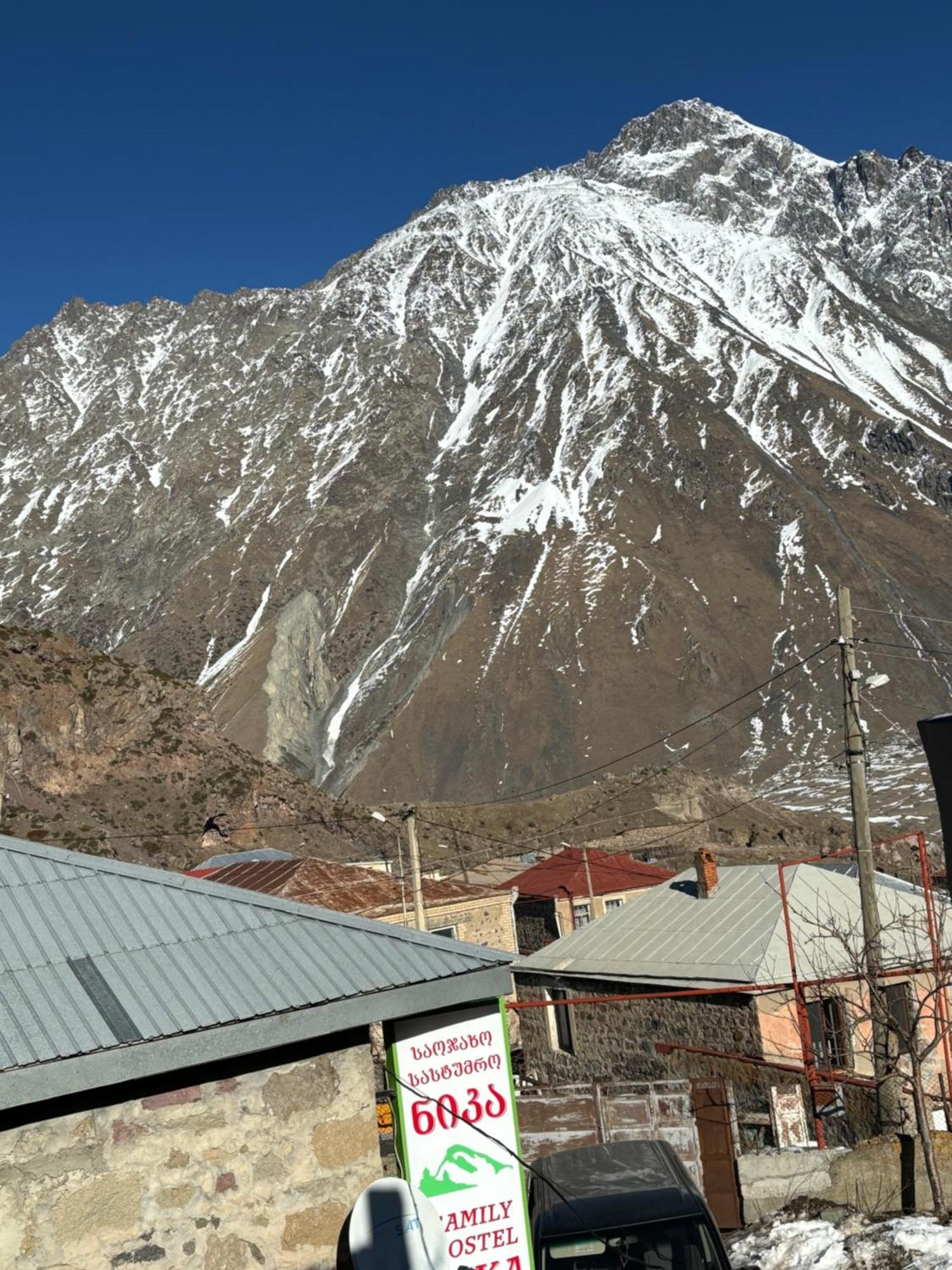 Family Hostel Nika Kazbegi Dış mekan fotoğraf